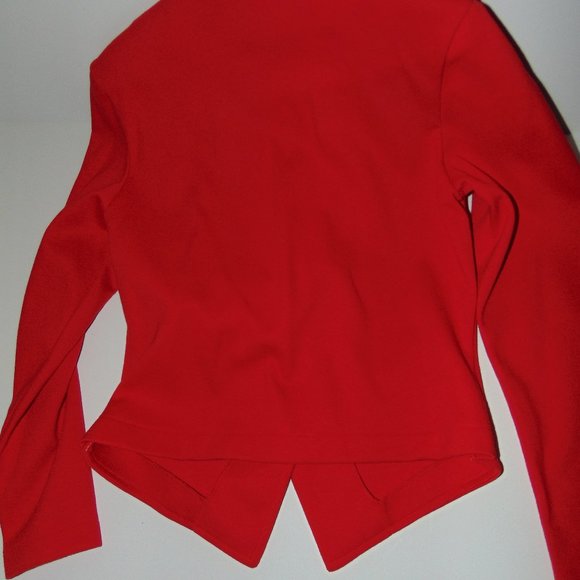MODA International VS - Red Knit Power Suit - Size S - Picture 7 of 9